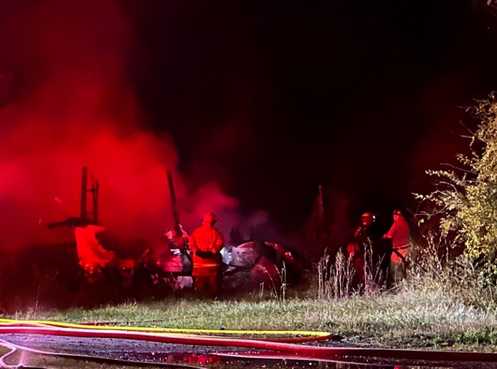 Vacant house trailer fire under investigation in Bainbridge Scioto