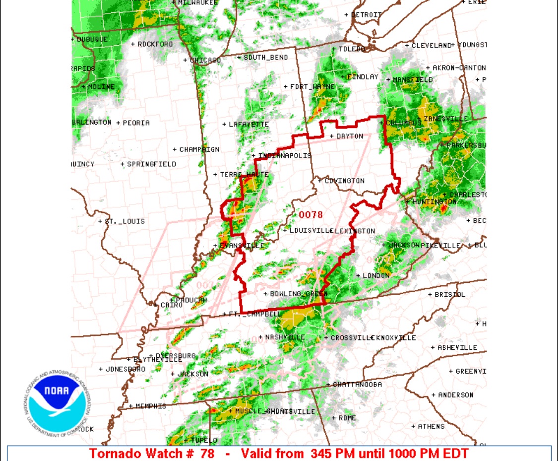 Tornado Watch issued for the Scioto Valley - Scioto Valley Guardian