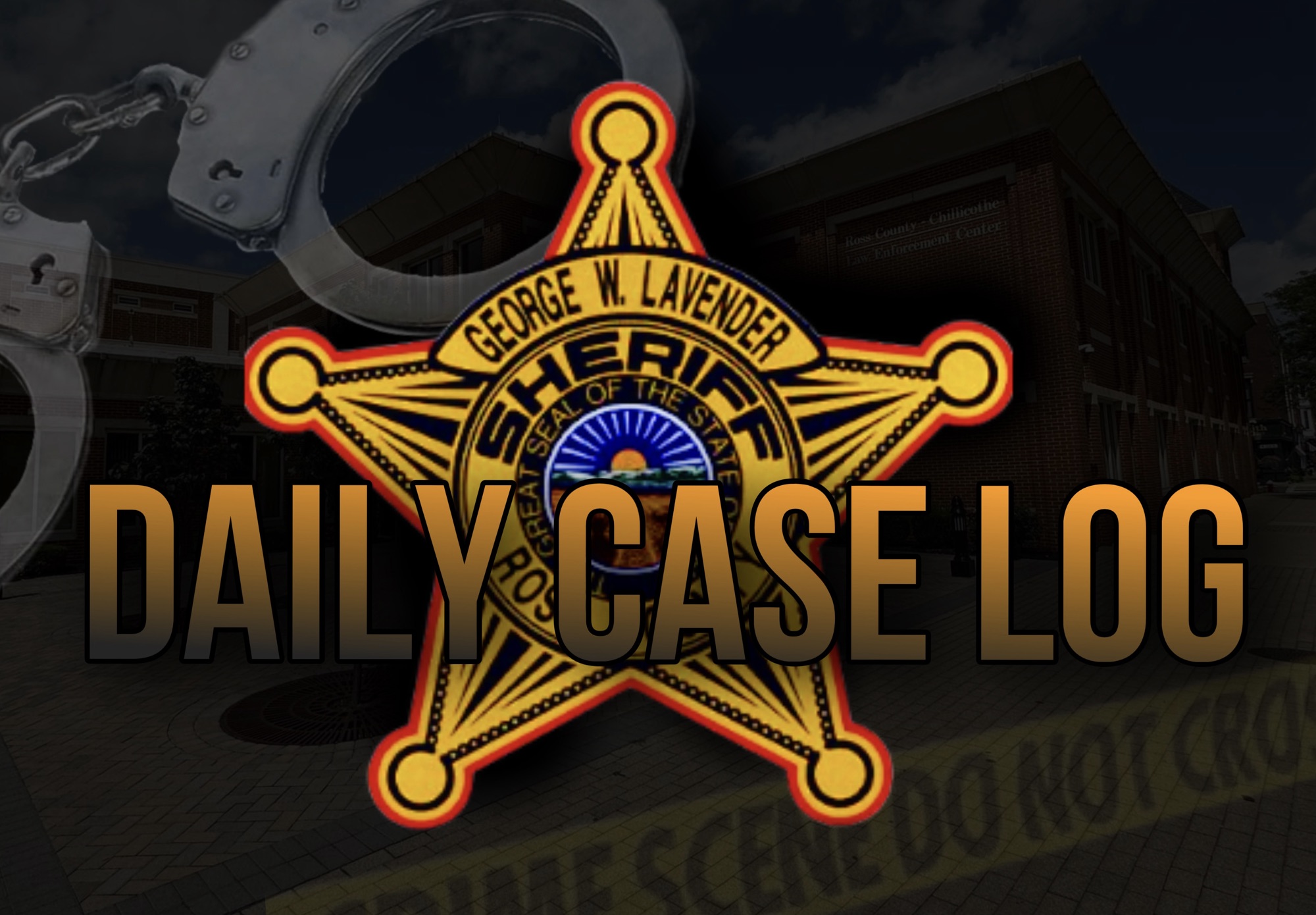 Ross Co. Sheriff's Office: Daily Incident Report August 26, 2024