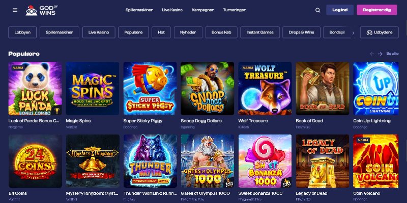 God of Wins Casino DK