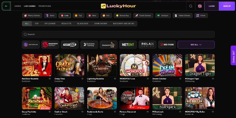 Lucky Hour Casino DK