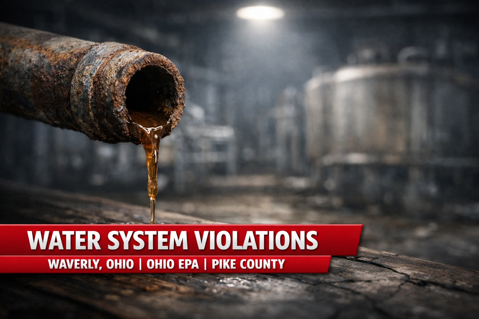 Ohio EPA cited Waverly's water system for multiple violations — and the ...