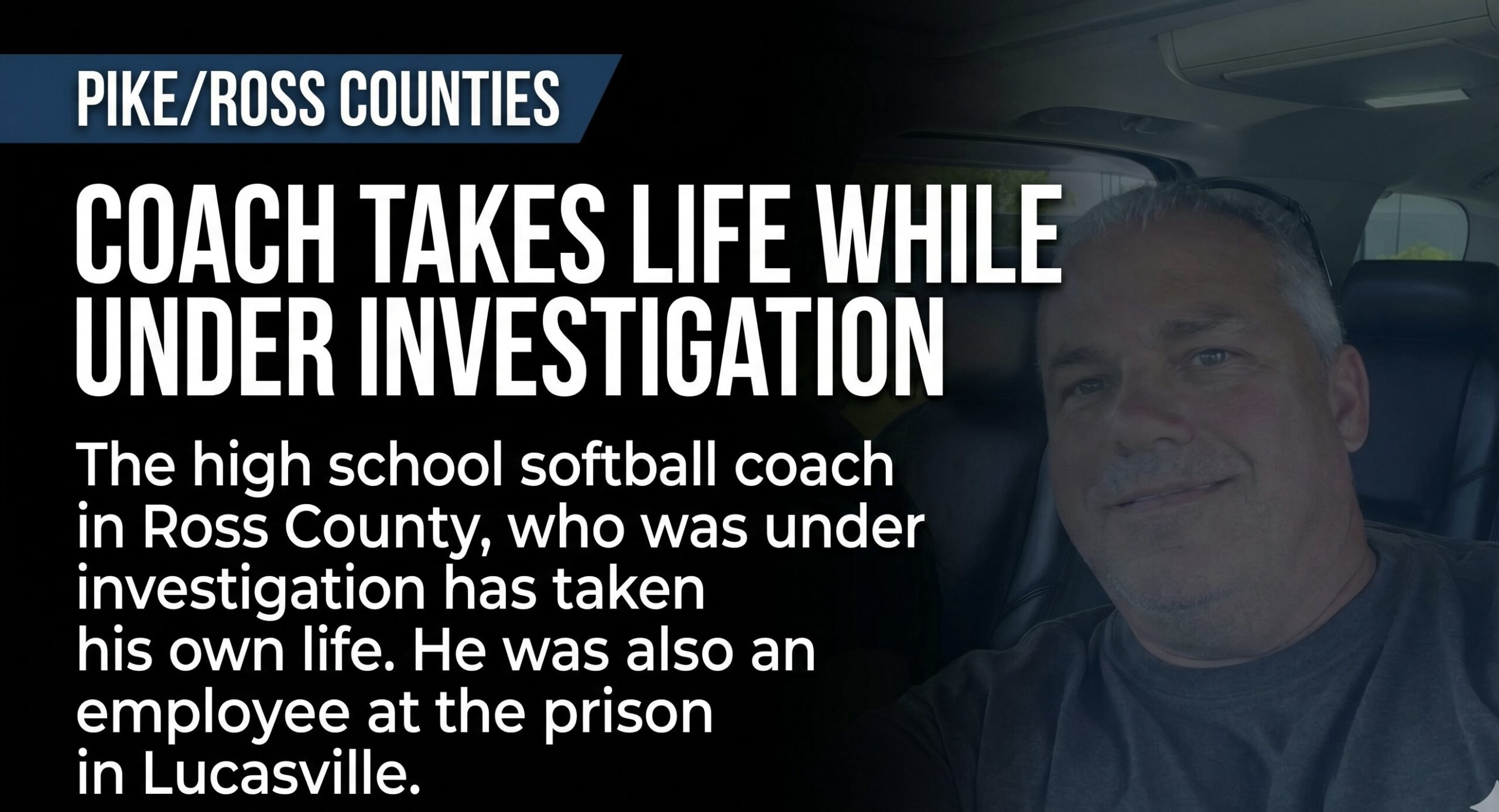 High school coach, correctional officer takes own life amid student-rape investigation