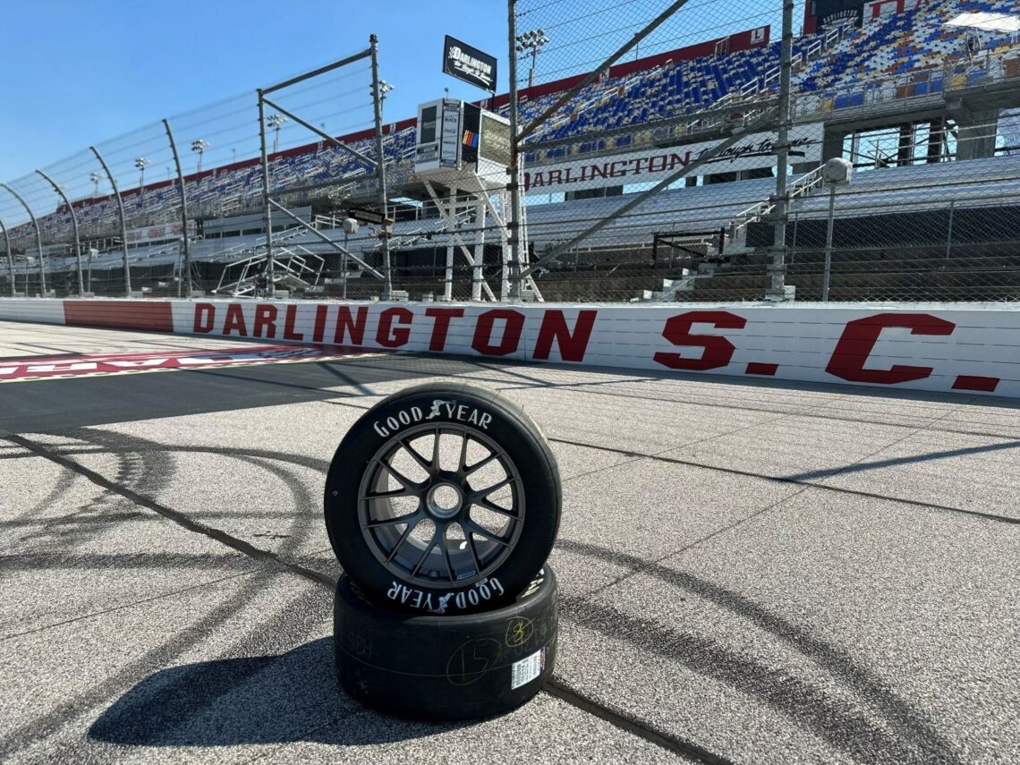 Goodyear unveils vintage sidewall design for NASCAR’s throwback weekend